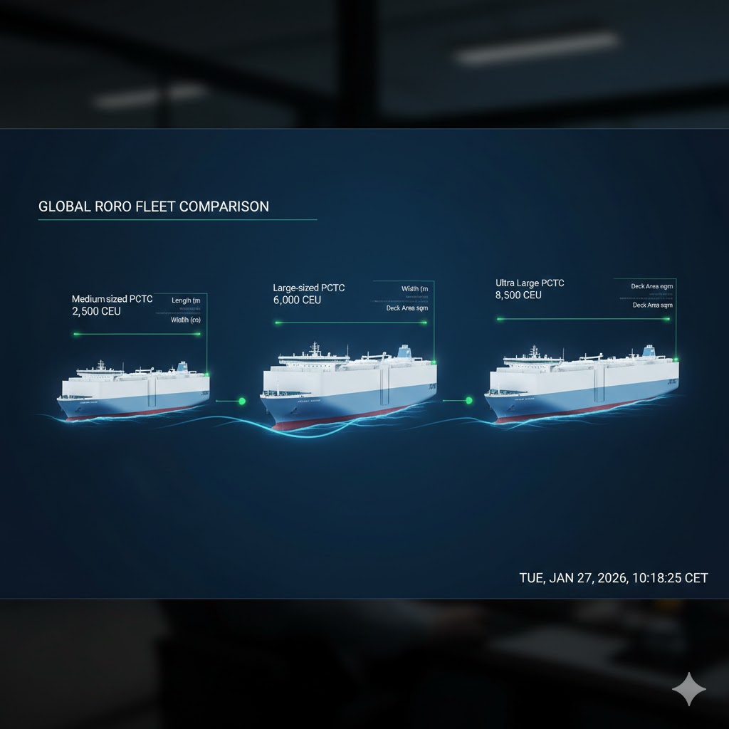 car carrier fleet comparison