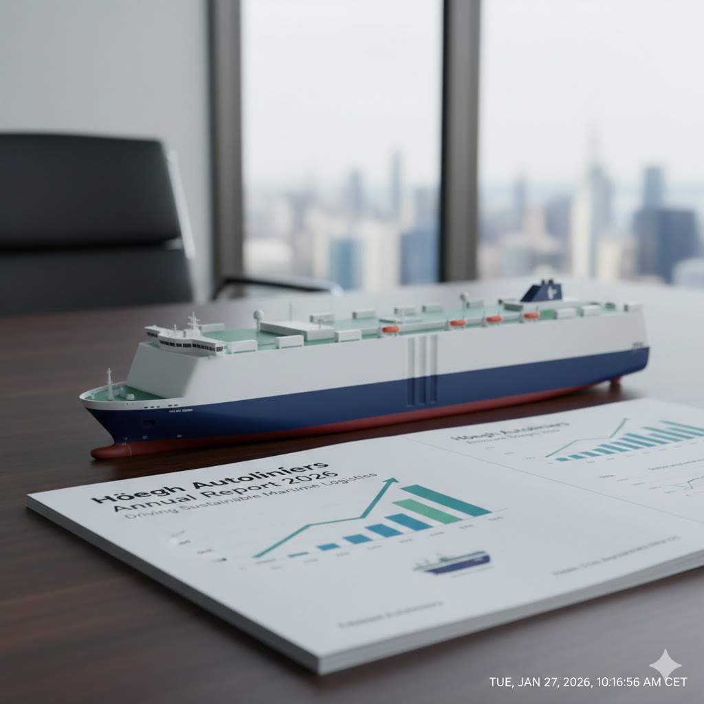 Digital skjerm som viser et forenklet 2026-finansdashboard for HAUTO med grønne