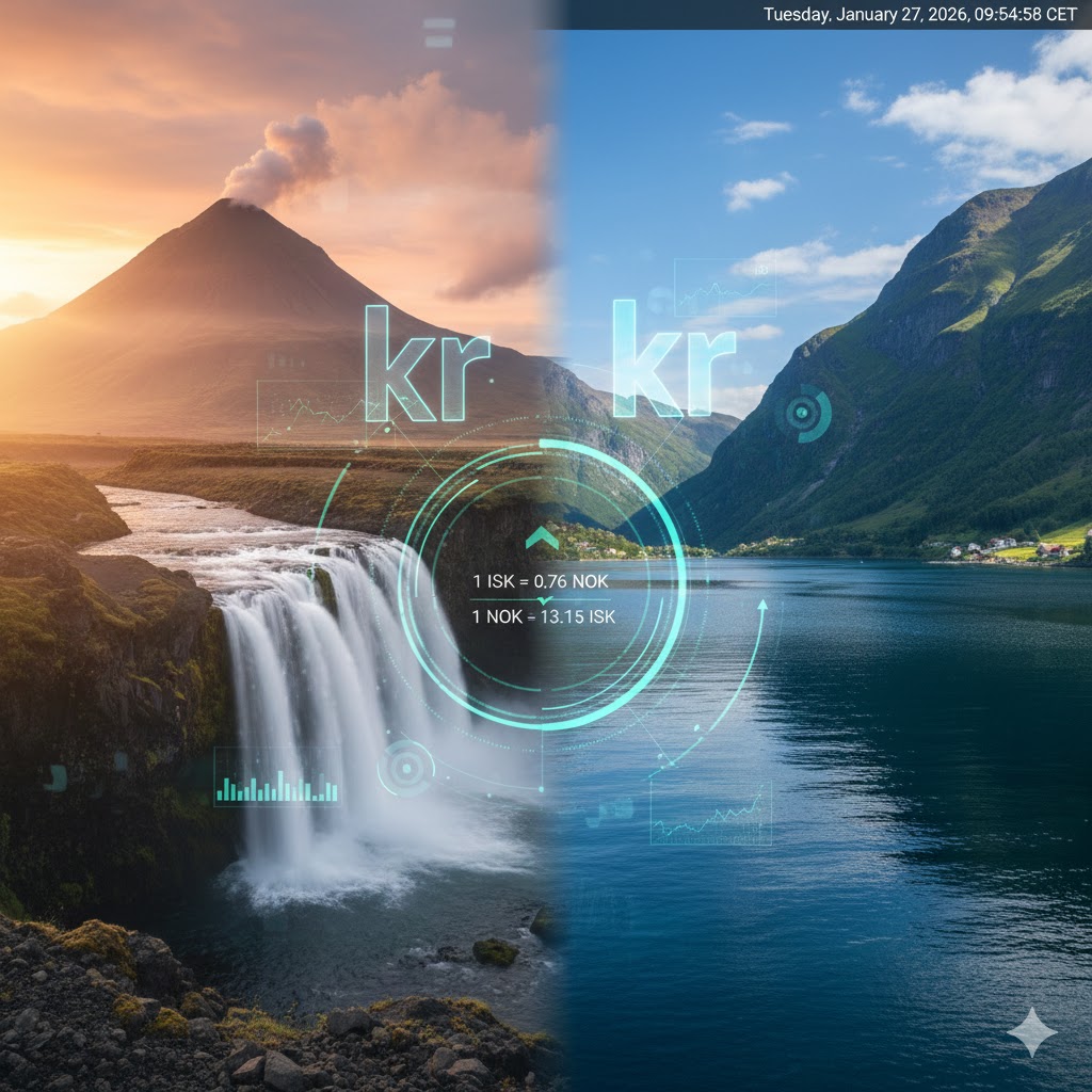 nok to isk exchange main