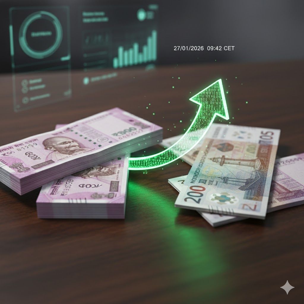 rupees nok exchange main